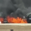 Φωτιά στο F-16 στη Ζάκυνθο