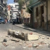 Το μπαλκόνι που κατέρρευσε στην Καβάλα