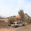 Αποκαΐδια από τη φωτιά στο Πόρτο Γερμενό