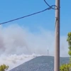 Στιγμιότυπο από το βίντεο της φωτιάς