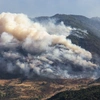 Φωτιά σε δασική έκταση αλβανια