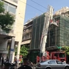 Φωτιά σε εγκαταλελειμμένο κτήριο στο κέντρο της Αθήνας