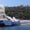 φωτιά σκάφος Τουρκία