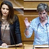 Νίνα Κασιμάτη και Όλγα Γεροβασίλη 