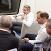 Ο Μητσοτάκης στο Μετρό Θεσσαλονίκης
