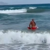 Διάσωση λουόμενης στα Χανιά
