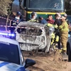 Απανθρακωμένος άνδρας στα Σπάτα