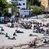 Μετανάστες στη Θέουτα