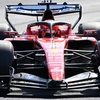 Ο Τσαρλς Λεκλέρκ στην πίστα της Formula 1 στη Μόντσα