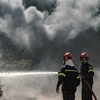 Επιχείρηση πυροσβεστών σε φωτιά