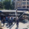 Η σύγκρουση λεωφορείου