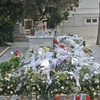 Βουβό προσκύνημα στο Γ' Νεκροταφείο
