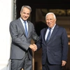 Ο Κυριάκος Μητσοτάκης με Αντόνιο Κόστα