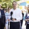 Η επίσκεψη Μητσοτάκη στο ειδικό σχολείο