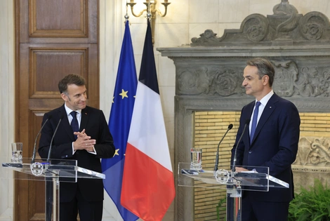Μακρόν και Μητσοτάκης