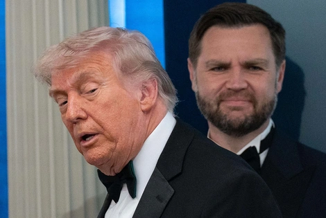 Τραμπ και Βανς στο δείπνο των Ανταποκριτών στην Ουάσινγκτον