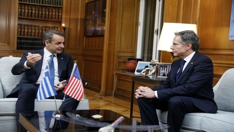 mitsotakis - blinken