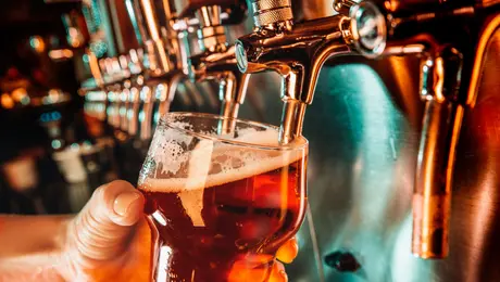 Μπίρα από βαρέλι.