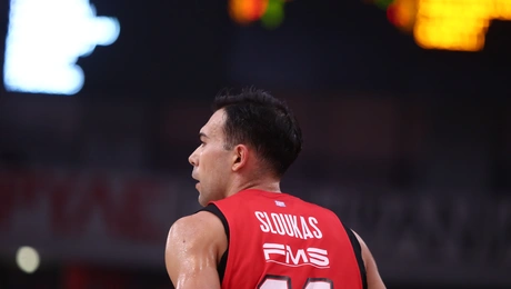 O Κώστας Σλούκας στον Ολυμπιακό 