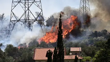 Πυρκαγιά στον Νέο Κουβαρά.