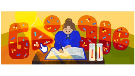 Google Doodle: Eunice Newton Foote 