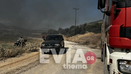 φωτιά στην Εύβοια