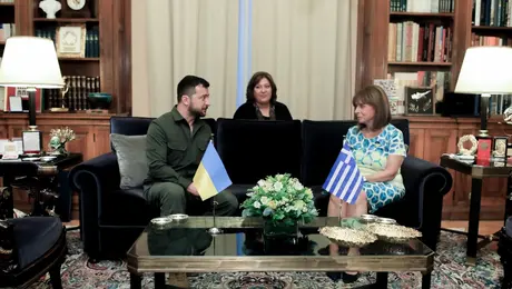 zelenski sakelaropoulou