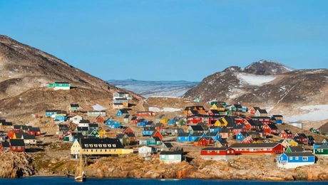 Η πόλη Ittoqqortoormiit στη Γροιλανδία