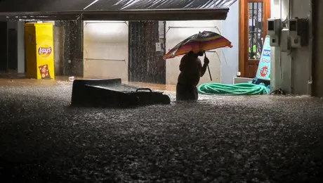 Κακοκαιρία στον Βόλο