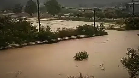 προβλήματα από την κακοκαιρία Elias στην Εύβοια