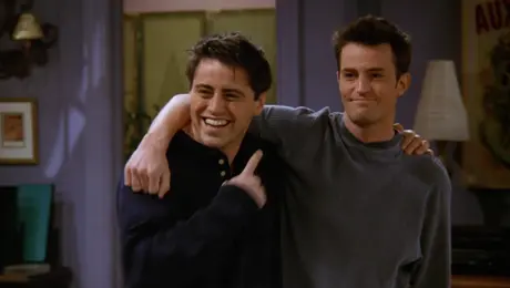 O Tσάντλερ με τον Τζόι.