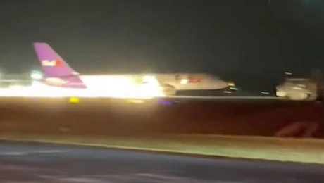 Η στιγμή της προσγείωσης