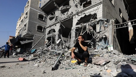 Άνδρας στη Γάζα