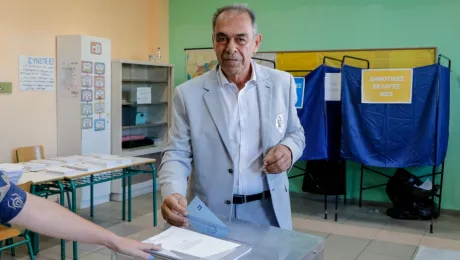 Ψήφισε ο υποψήφιος Περιφερειάρχης Αττικής, Γιώργος Ιωακειμίδης