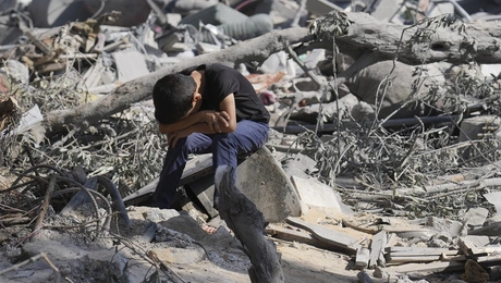 Παιδί στη Λωρίδα της Γάζας