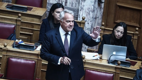 Ο Μάκης Βορίδης στη Βουλή