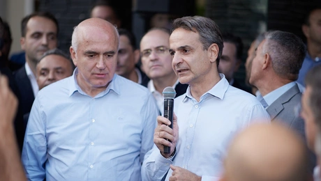 Επίσκεψη Κυριάκου Μητσοτάκη στην Αλεξανδρούπολη