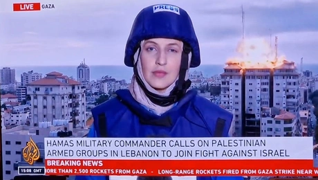 Live χτύπημα στην Παλαιστίνη