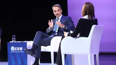 Κυριάκος Μητσοτάκης στο ΣΕΒ