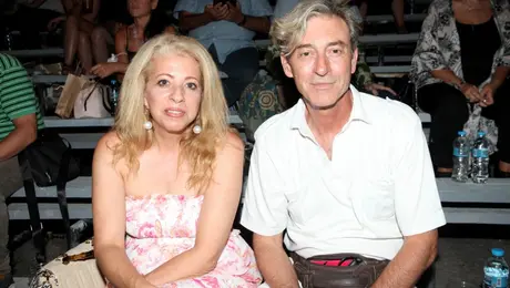 Η Ελισάβετ Σταμοπούλου με τον Αίαντα Μανθόπουλο