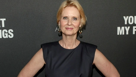 Η ηθοποιός Σίνθια Νίξον σε εκδήλωση