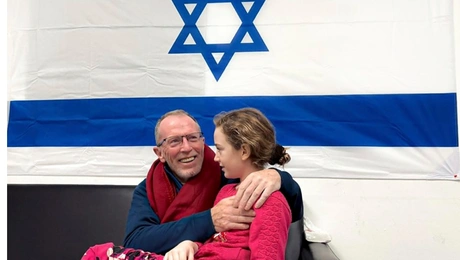 Η Έμιλι Χάντ μαζί με τον πατέρα της, Τόμας