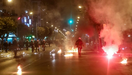 Ένταση στη Θεσσαλονίκη μετά την πορεία για το Πολυτεχνείο