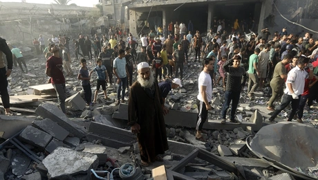 Συντρίμμια στη Γάζα