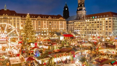 Χριστουγεννιάτικη αγορά στη Δρέσδη της Γερμανίας