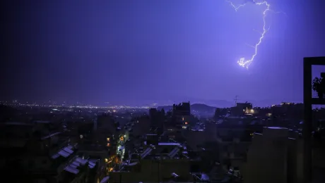 Καταιγίδα στην Αθήνα