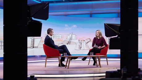 Ο Κυριάκος Μητσοτάκης στο BBC