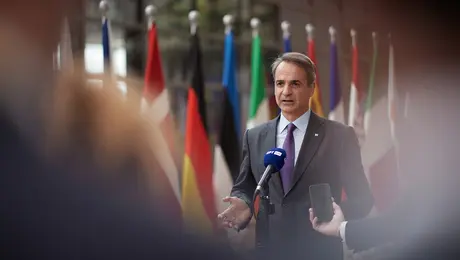 Ο Κυριάκος Μητσοτάκης στη Σύνοδο Κορυφής