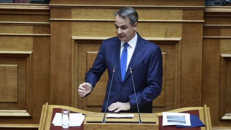 Ομιλία του Κυριάκου Μητσοτάκη στη Βουλή