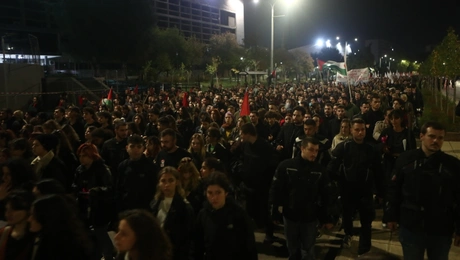 Η πορεία για το Πολυτεχνείο στη Θεσσαλονίκη